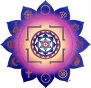 Integral Yoga mandala . Truth is one Paths are many.